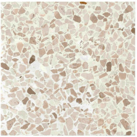 Véritable Carreau Terrazzo MATERA 40x40 cm boîte de 0.96m2 Adouci - Gioia Materia