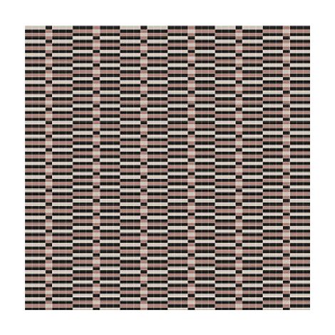 Mosaïque pâte de verre DOPPEL DESIGN boite de 1 m2 boite de 1 m2 - Metrisch 2 - boîte de 1 m2