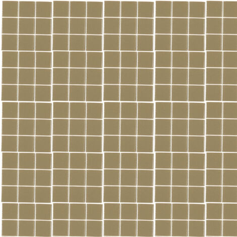 Mosaïque pâte de verre UNICOLOR CARRÉ 2.3x2.3cm couleur : 328 Brillant boite de 2 m2 - voir nuancier, beaucoup de couleurs sont disponibles) couleur