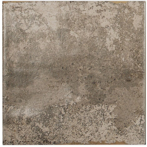 Carrelage effet rustique ROCK 14x14cm Marron - boîte de 0.50 m2 14x14 cm Marron - - boîte de 0.50 m2 (1/2)