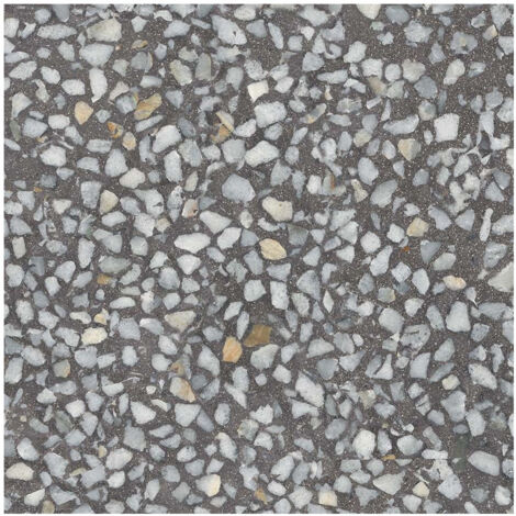 Plinthes pour Plinthes pour Carrelage effet terrazzo FARNESE AMALFI 30x9.4cm - Gris Foncé. Anthracite boîte de 11.72 mètres- Gris - Gris Foncé, Anthr