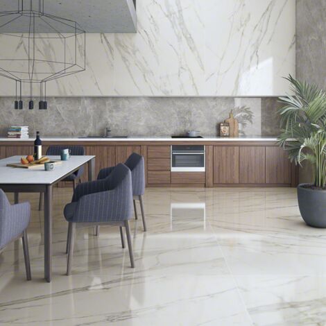 Plinthes pour Plinthes pour Carrelage effet marbre GRIGIO VENATO - Gris - Plinthe 60x9.4 cm boîte de ml - Gris - Gris - Plinthe 60x9.4 cm boîte de