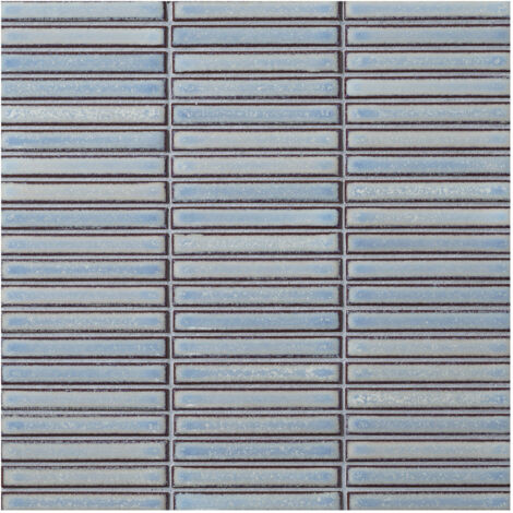 Mosaïque de grès cérame Zen INAX YOHEN BORDER - Light turquoise blue boîte de 1.91 m2 - Light turquoise blue - boîte de 1.91 m2
