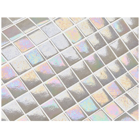 Mosaïque pâte de verre URBAN CHIC Carré 3.8x3.8cm Brillant boite de 1.54 m2 Brillant / Poli boite de 1.54 m2 - 504 - boîte de 1.54 m2