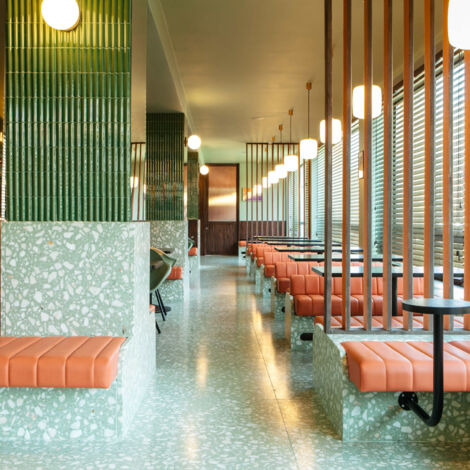 Véritable Carreau Terrazzo OPORTO 30x30 cm boîte de 0.99m2 Adouci - Gioia Materia (1/4)