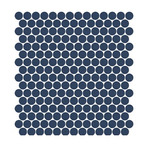 Mosaïque pâte de verre UNICOLOR ROND Ø2.3cm couleur : 319 Anti-dérapant Classe 3 boite de 2 m2 - voir nuancier, beaucoup de couleurs sont disponibles