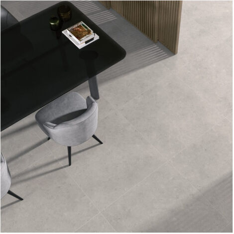 Carrelage effet pierre TIFFANY 90x15 cm Gray - Anti-dérapant Classe 3 - 90x15 cm Gray - Anti-dérapant Classe 3 - boîte de 0.8 m2