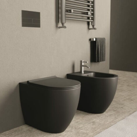 Wc a poser FORM Vert brillant. sans abattant (1/5)