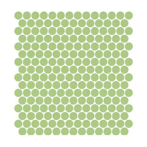 Mosaïque pâte de verre UNICOLOR ROND Ø2.3cm couleur : 115 Anti-dérapant Classe 3 boite de 2 m2 - voir nuancier, beaucoup de couleurs sont disponibles