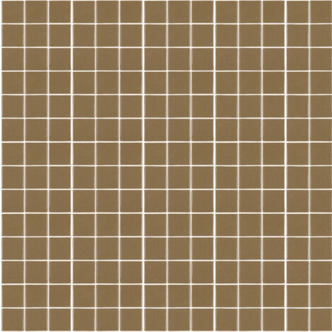 Mosaïque pâte de verre UNICOLOR CARRÉ 2.3x2.3cm couleur : 322 Brillant boite de 2 m2 - voir nuancier, beaucoup de couleurs sont disponibles) couleur