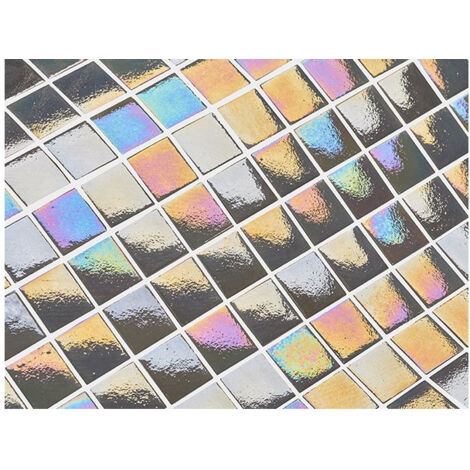 Mosaïque pâte de verre URBAN CHIC Carré 3.8x3.8cm Brillant boite de 1.54 m2 Brillant / Poli boite de 1.54 m2 -  737 - boîte de 1.54 m2