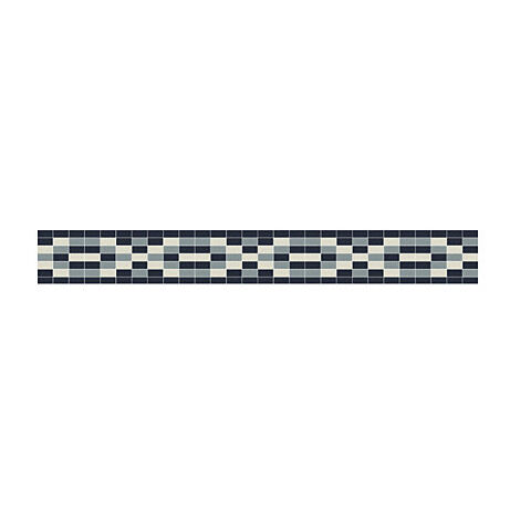 Mosaïque pâte de verre DOPPEL DESIGN Frise  boite de 6 m2  boite de 0.95 m2 -  Kreis 1 - boîte de 0.95 m2