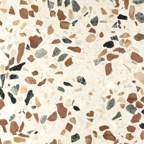 Véritable Carreau Terrazzo CARNAVALE - collection TRADIZIONE 60x60 cm boîte de m2 Brillant / Poli - Gioia Materia