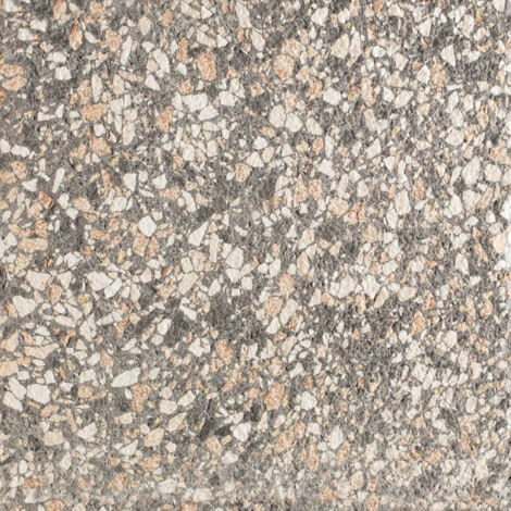 Véritable Plinthes pour Carreau Terrazzo BROWNIE - collection TRADIZIONE -  - Plinthe 60x7 cm boîte de  ml - Gioia Materia Plinthe 60x7 cm boîte de m2 Bouchardé - Gioia Materia