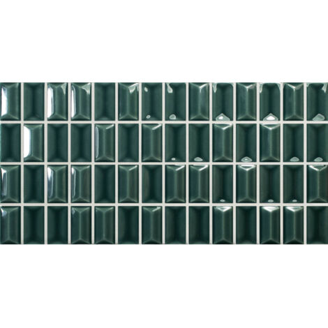 Carrelage mural faience 3D BARS Emerald - Brillant Emerald - Brillant - - boîte de 0.40 m2