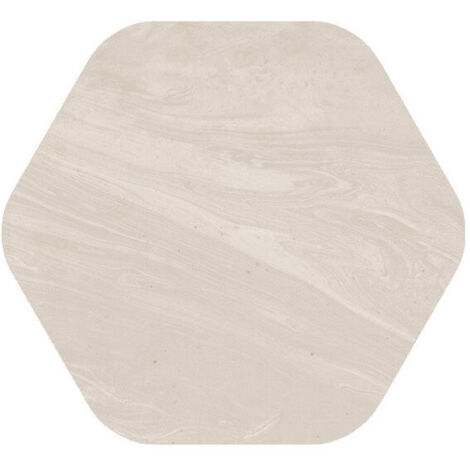 Carrelage effet pierre PIETRA SALERNO Hexagone Beige - Naturel - Hexagone Beige - Naturel - boîte de 0.91 m2