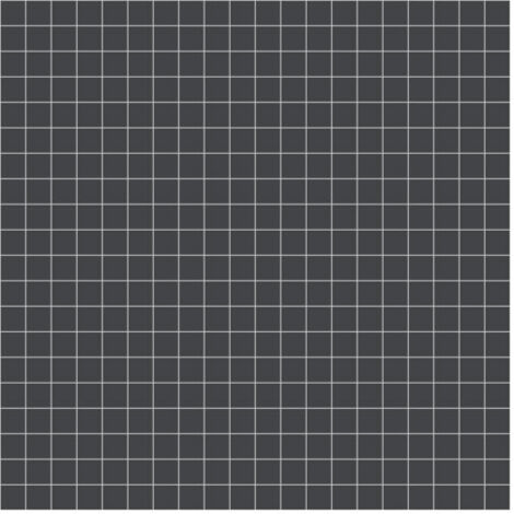 Carrelage grès cérame mosaïque carré Winckelmans Mosaïque 5x5 cm Noir ...