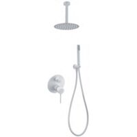 Ensemble De Douche Thalos Stick Blanc Mat Imex Imex Gpts045 Bl