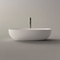 FORM 60x35 Greige mat. sans bonde. sans siphon