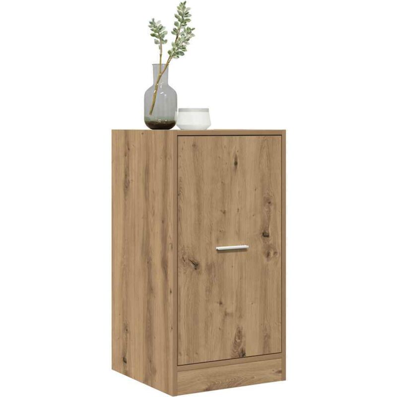 VidaXL Mobili da Corridoio 2 pz Grigio Cemento in Legno Multistrato