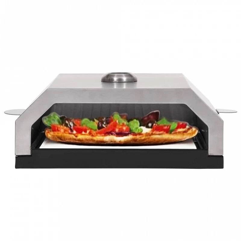 Pietra Per Pizza In Cordierite 33.52cm Con Maniglie - Per Forno, Barbecue E Griglie Weber - Foto 10
