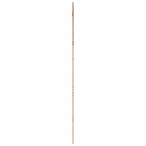 Porte de grange 90x208 cm bois massif de pin vidaXL