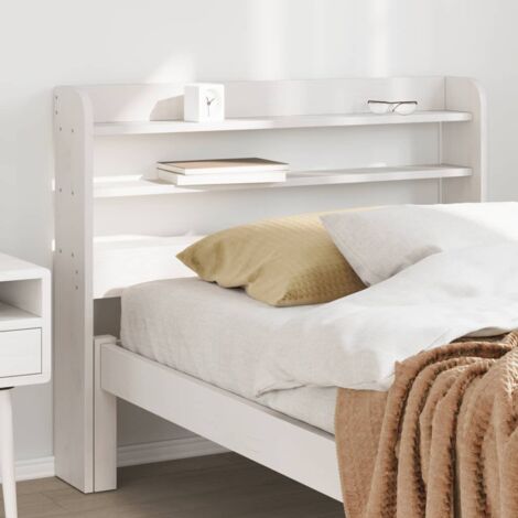 Testiera con contenitore in legno di pino massiccio da 90 cm | Leroy Merlin