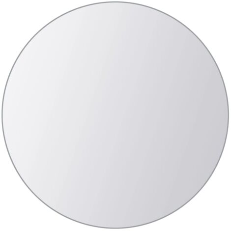 vidaXL Piastrelle a Specchio 16 pz Rotonde in Vetro