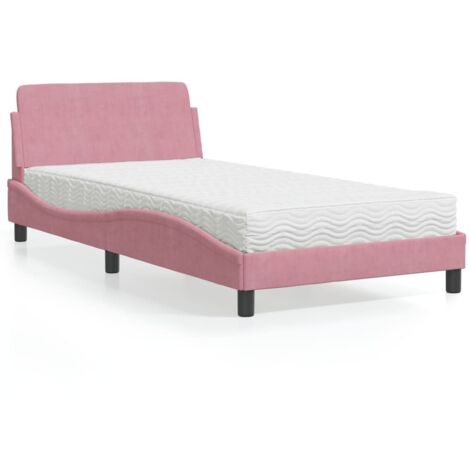 Letto da Giorno Blu 100x200 cm in Velluto | -it