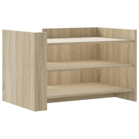 Tavolino da Salotto Telaio a O 80x80x45cm Legno Pino e Acciaio vidaXL | Leroy Merlin