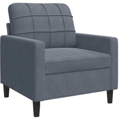 vidaXL Poltrona con Cuscino Artigianale Classica Comoda Design Elegante Seggiola Arredo Casa