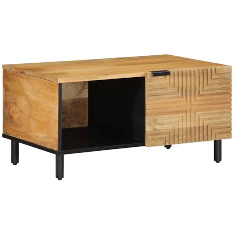 Tavolino da salotto Legno vecchio 100 x 100 x 40 cm vidaXL | Leroy Merlin