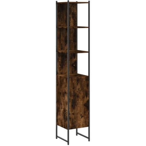 Mobile Da Bagno Con Cassetto Rovere Artigianale 30 X 35 X 80 Cm VidaXL | Leroy Merlin