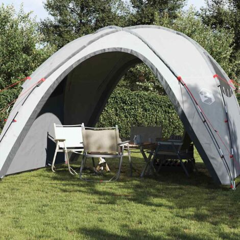 tillvex gazebo 3x6m - con 3 pareti laterali nero
