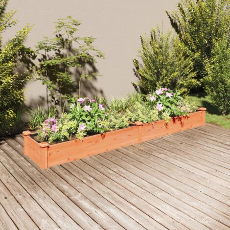 Fioriera in legno di Larice da giardino porta fiori taglia XXL misure L100 X P50 X