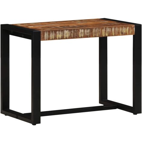 Panca Multicolore 60x35x45 cm in Legno Massello Recupero