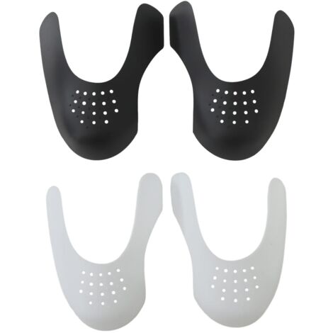Inserti Scarpe Uomo Scudi Antirughe Per Sneaker - 2 Paia - Protezione Pieghe Scarpe Uomo EU 41-47 Air Force Nere - 12