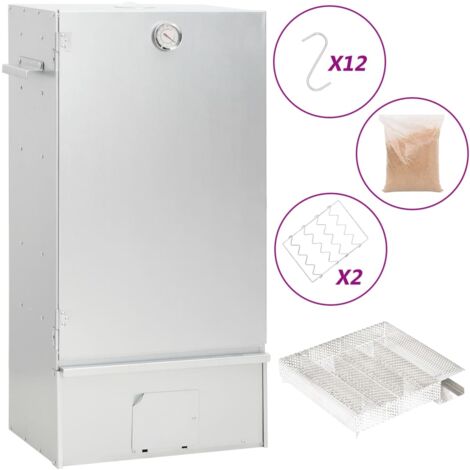 Affumicatore Barbecue, Acciaio Inox Fumatore, Generatore Fumo - Foto 9