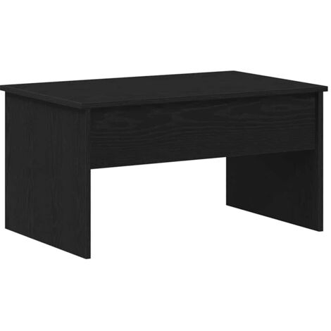 vidaXL Tavolino Salotto Nero 100x50x45 cm Legno Multistrato e Metallo