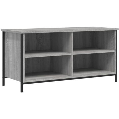 vidaXL Credenza Grigio Sonoma 34,5x34x90 cm - Mobiletto Multiuso Salotto