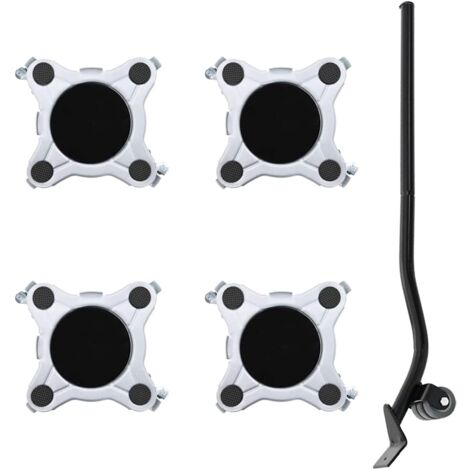 RULLI PER MOBILI Appendiabiti Ante Armadio Ruote Porte Scorrevoli - Foto 5