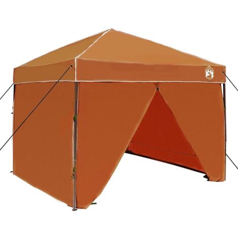 vidaXL Tenda da sole 160 g/m² Arancione 2x2,5 m HDPE