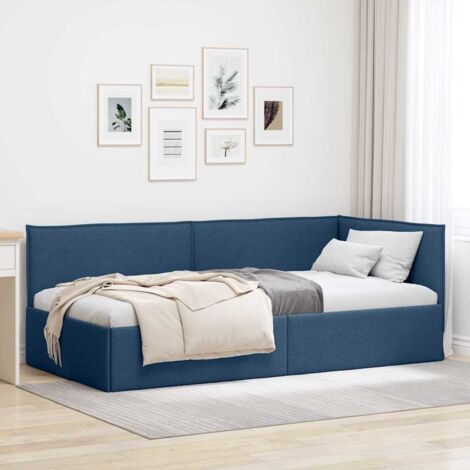 VidaXL Letto da Giorno Nero 100x200 cm in Tessuto | Leroy Merlin
