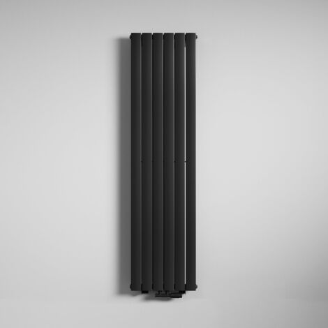 Mai & Mai Badheizkörper flach 180x46cm in Anthrazit Mittelanschluss Paneelheizkörper Vertikal Badheizung Einlagig aus Stahl