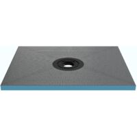 Mai & Mai Duschelement 80x100cm Duschboard befliesbar Duschelemente mit rinne Duschtasse bodeneben Gefälleplatte XPS