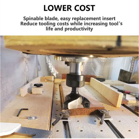 Fresatore Dritto A Due Scanalature Trend CraftPro - Gambo 12,7 Mm, Diametro 12 Mm, Per Legno - Foto 10