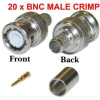 Cavo Video BNC Maschio RG59 - 1m Nero | Per Videocamere CCTV E Monitor - Foto 7