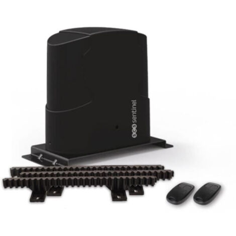 Scs Sentinel – Motorisation à crémaillères SimplyOpen 3 pour portail coulissant – Longueur de vantail 5m – Tension 24V – Ouverture rapide 15s – Garantie 3 ans