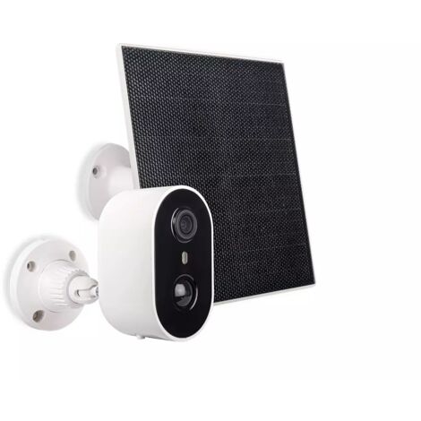 Scs Sentinel – Caméra de surveillance extérieure solaire connectée – Vision nocturne couleur – Détection humaine – Résolution 2304x1296 – Angle de vue 90° (1/5)