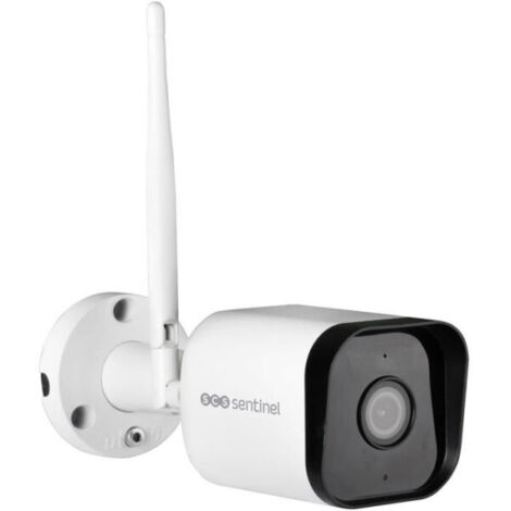 Caméra de surveillance extérieure Full HD 1080p – Vision nocturne 10m – Angle de vue 110° – Résistante IP65 – Application iSCS Sentinel